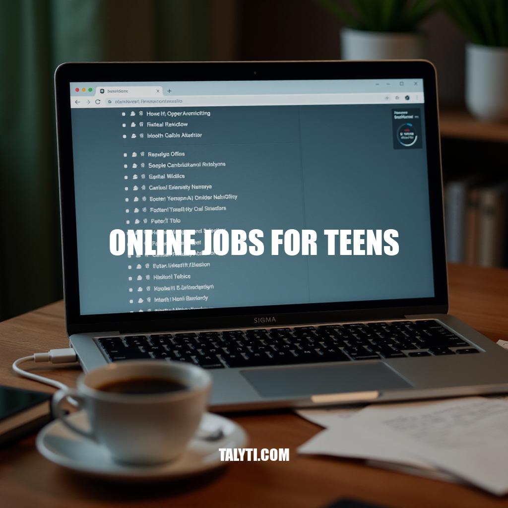 24 Best Online Jobs for Teens in 2025